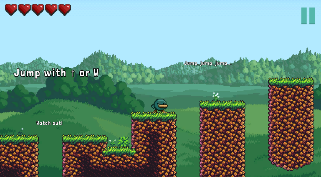 Eryndeth Screenshot - Jumping platforms